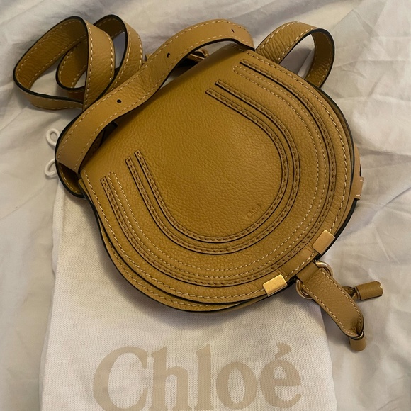 Small Marcie Leather Crossbody Bag CHLOÉ - Picture 1 of 7